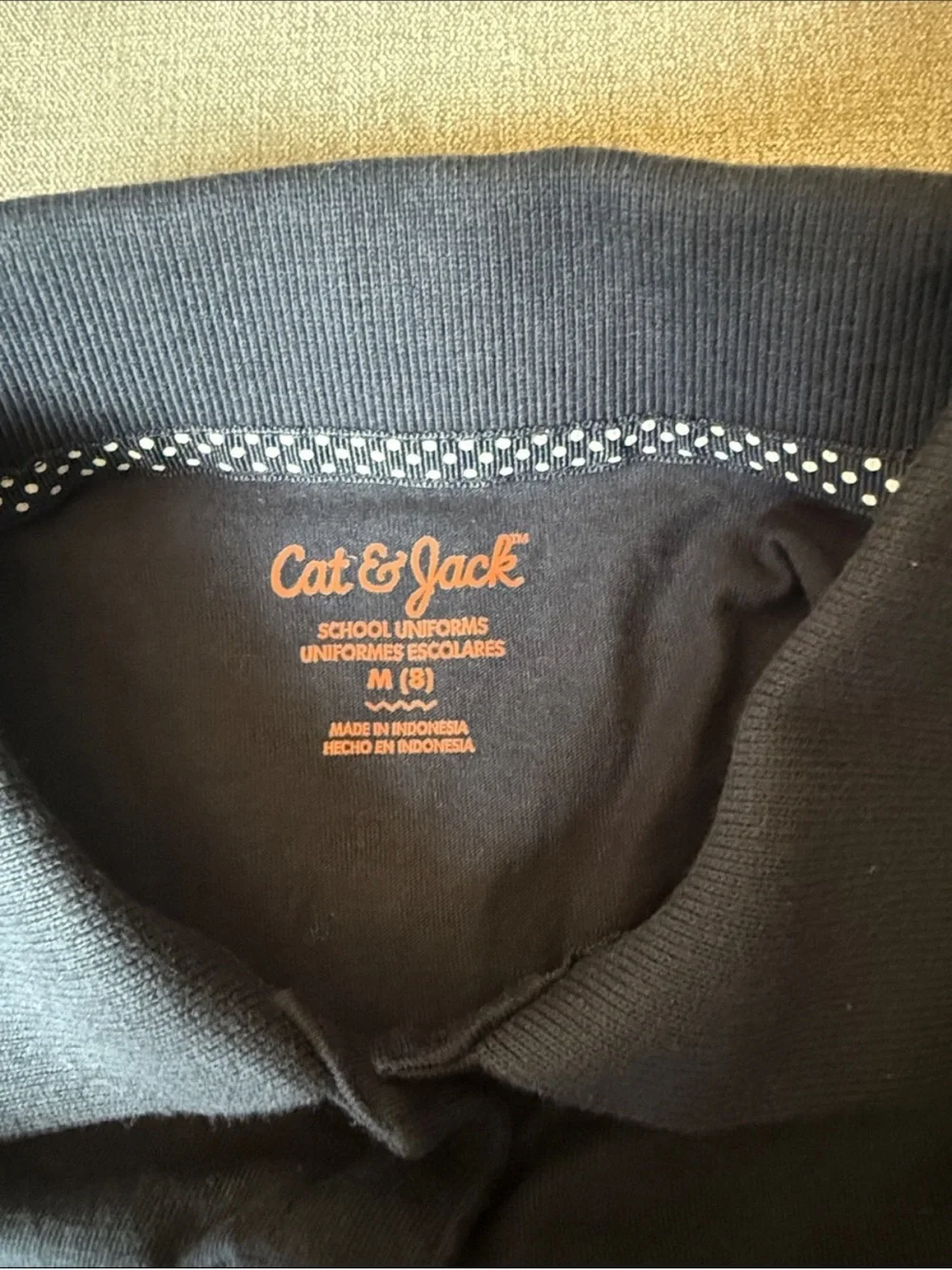 Cat & Jack Classic Navy Blue Polo / School Uniform Style